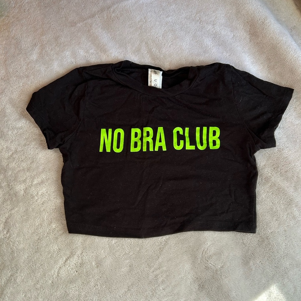 iHeartRaves Black Tee with Neon Green Text